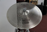 Centent Whisper Low Volume Cymbalsatz in Silver satin, kompletter Satz mit 14" HH, 16", 18", 20"