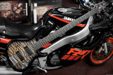 Cort E-Bass 5-String Action V Deluxe in Grey Burst, aktive Elektronik