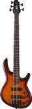 Cort E-Bass 5-String Artisan B5 Tobacco Burst, Bartolini PUs, aktiv Elektronik