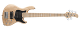 Cort E-Bass 5-String GB75-OPN Open Pore Natural Esche massiv, aktive Elektronik