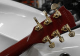 Gibson Electric Guitar Les Paul Studio Gold Millenium in Rot transparent inklusive Koffer