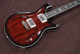 PRS Paul Reed Smith SE Hollowbody Standard in Fire Red Burst, inklusive Original Koffer