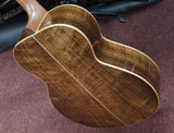 BSG Acoustic Steel String Guitar GA35F Custom in Curly Laurel inkl. Hardshell Case