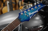 Ibanez Electric Guitar SA360NQM-SPB Sapphire Blue