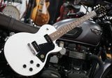 Gibson Electric Guitar Les Paul Special Tribute P-90 Worn White Satin inkl. Gigbag