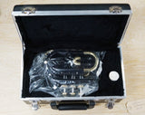 Amati Trompete ATR-314 IB Bb-Stimmung im Kleinformat (Taschentrompete), schwarz, inkl. Hardschalenkoffer