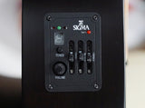Sigma Acousic Guitar SG-TT15E-SBKB Satin Black Burst inkl. Pickup System und Gigbag