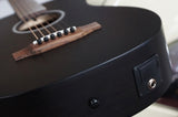 Sigma Acousic Guitar SG-TT15E-SBKB Satin Black Burst inkl. Pickup System und Gigbag