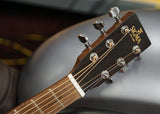 Sigma Acousic Guitar SG-TT15E-SDAMB Satin Distressed Antique Mahogany Burst inkl. Pickup System und Gigbag