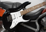 Ibanez Electric Guitar JEMJR Black - Steve Vai Signature mit Originalunterschrift