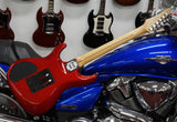 Ibanez Electric Guitar JS1200CA Prestige Joe Satriani in Candy Apple Red Metallic inkl. Koffer
