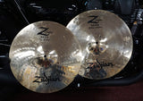 Zildjian Z Custom Hi-Hat 14" (Paar - Top und Bottom), Brilliant Finish, Demomodell