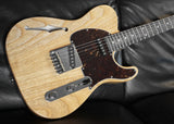 G&L by Leo Fender, ASAT Classic Semihollow Tele Swamp Ash, Natural Gloss, inkl. Originalkoffer