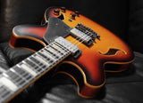 Ibanez Electric Guitar ASV93-TDL Semi Hollow Body in Tricolor Fade Satin
