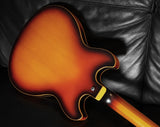 Ibanez Electric Guitar ASV93-TDL Semi Hollow Body in Tricolor Fade Satin