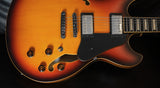 Ibanez Electric Guitar ASV93-TDL Semi Hollow Body in Tricolor Fade Satin