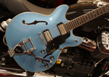 Guild Starfire 1 Double Cutaway semi acoustic in Pelham Blue