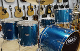 Mapex Drumset M-Pro in Heaven Blue metallic mit Sabian Cymbals