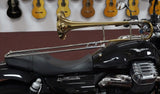 Melton Posaune (Trombone) in Bb, Modell 2239 Rotgold lackiert, inkl. Koffer - Handmade in Germany