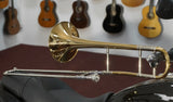 Melton Posaune (Trombone) in Bb, Modell 2239 Rotgold lackiert, inkl. Koffer - Handmade in Germany