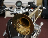 Melton Posaune (Trombone) in Bb, Modell 2239 Rotgold lackiert, inkl. Koffer - Handmade in Germany
