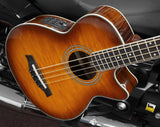 Ibanez Acoustic Bass 4-String AEGB20E-VV Violin Burst mit Pickup System