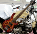Cort E-Bass 5-String Action V Deluxe in Cherry Burst, aktive Elektronik