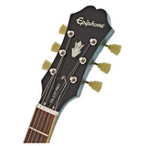 Epiphone by Gibson Electric Guitar ES-339 in Pelham Blue (semi hollow with solid center block)