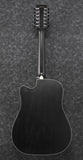Ibanez Acoustic Guitar 12-String AW8412CE-WB Weathered Black inkl. Tonabnehmersystem