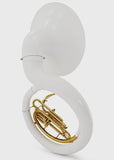 Jupiter Sousaphone JSP1000 Fiberglas mit Hardschalenkoffer, perfekt für Guggemuusig