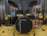Tama Drumset Superstar Hyperdrive Maple Series in Brushed Charcol Black inkl. Cymbals