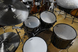 Tama Drumset Superstar Hyperdrive Maple Series in Brushed Charcol Black inkl. Cymbals