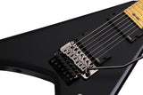 Schecter Signature Jeff Loomis (Nevermore) JVL 6 Floyd Rose in Black Satin mit aktiven EMG Pickups