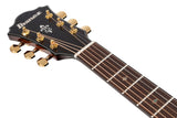 Ibanez Acoustic Guitar AE340FMH-MHS in Mahogany Sunburst mit Tonabnehmersystem