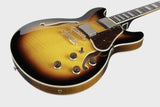 Ibanez Electric Guitar AS93FM-AYS Antique Yellow Sunburst, Semi Hollow Body