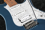 Ibanez Electric Guitar Prestige AZ2204-ICM Ice Blue Metallic, inklusive Hardshell Case