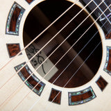 BSG Acoustic Steel String Guitar D36F Tiger Myrtle inklusive Hardschalenkoffer