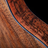 BSG Acoustic Steel String Guitar D36F Tiger Myrtle inklusive Hardschalenkoffer