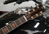 BSG Acoustic Steel String Guitar GA19CF Custom / Alpine Spruce Top / Curly Bubinga Body & Sides / L.R. Baggs Anthem Pickup System