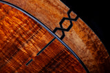 BSG Acoustic Steel String Guitar GA45F Grand Auditorium Custom / Alpine Spruce Top / Curly Koa Body