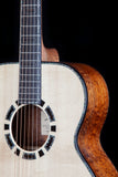 BSG Acoustic Steel String Guitar GA45F Grand Auditorium Custom / Alpine Spruce Top / Curly Koa Body