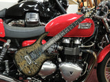 Brian Moore Custom MC/1 HH Quilted Maple Top in Charcoal Burst, Occasion inkl. Koffer