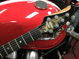 Brian Moore Custom MC/1 HH Quilted Maple Top in Charcoal Burst, Occasion inkl. Koffer