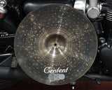 Centent Dark Star Series 17" CRASH Cymbal / B20 Bronze-Legierung