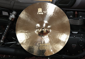 Centent Tang Series (brilliant polished) 22" HEAVY RIDE Cymbal / B20 Bronze-Legierung