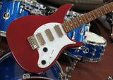 Chandler Electric Guitar 555 Classic in Crimson Red, Hand Made - New Vintage