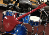 Chandler Electric Guitar 555 Classic in Crimson Red, Hand Made - New Vintage