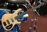 Cort E-Bass Action DLX AS-4 OPN Open Pore Natural mit Markbass MB-1 Elektronik
