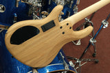 Cort E-Bass Action DLX AS-4 OPN Open Pore Natural mit Markbass MB-1 Elektronik