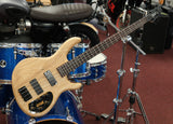 Cort E-Bass Action DLX AS-4 OPN Open Pore Natural mit Markbass MB-1 Elektronik